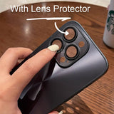 Silicone Laser Glitter Case For iPhone