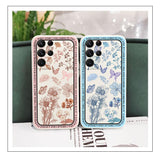 Vintage Flowers Phone Case For Samsung Galaxy
