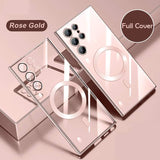 Electroplated Transparent Silicone Case For Samsung