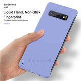 Thin Slim Hard PC Frameless Case For Samsung