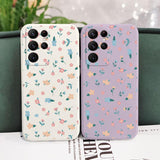 Mini Flowers Phone Case For Samsung Galaxy