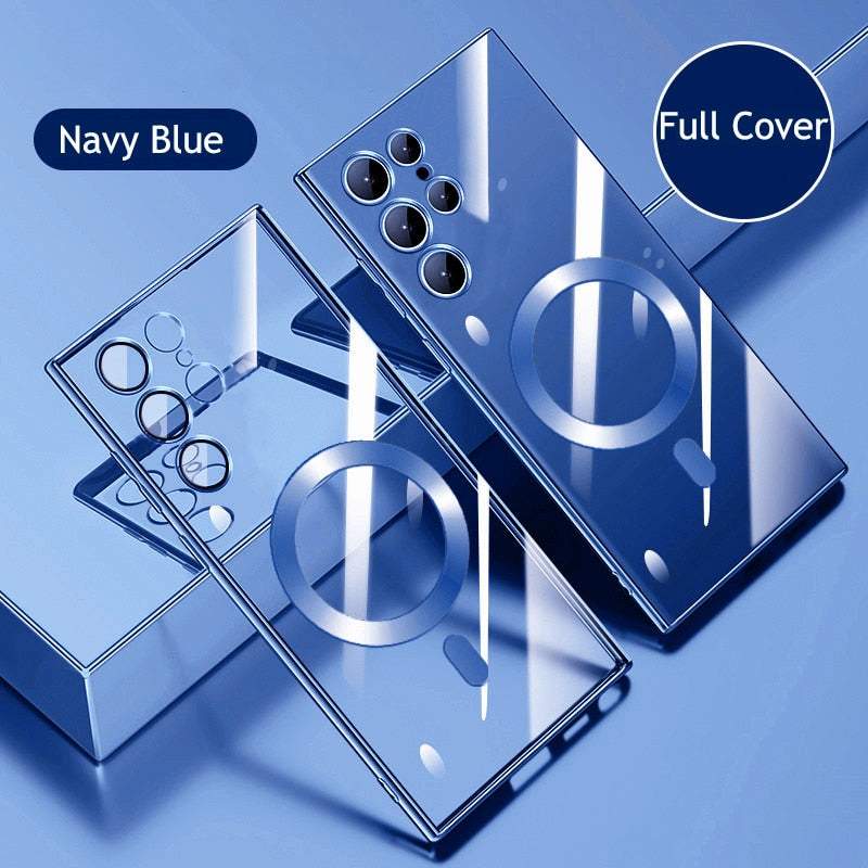 Electroplated Transparent Silicone Case For Samsung