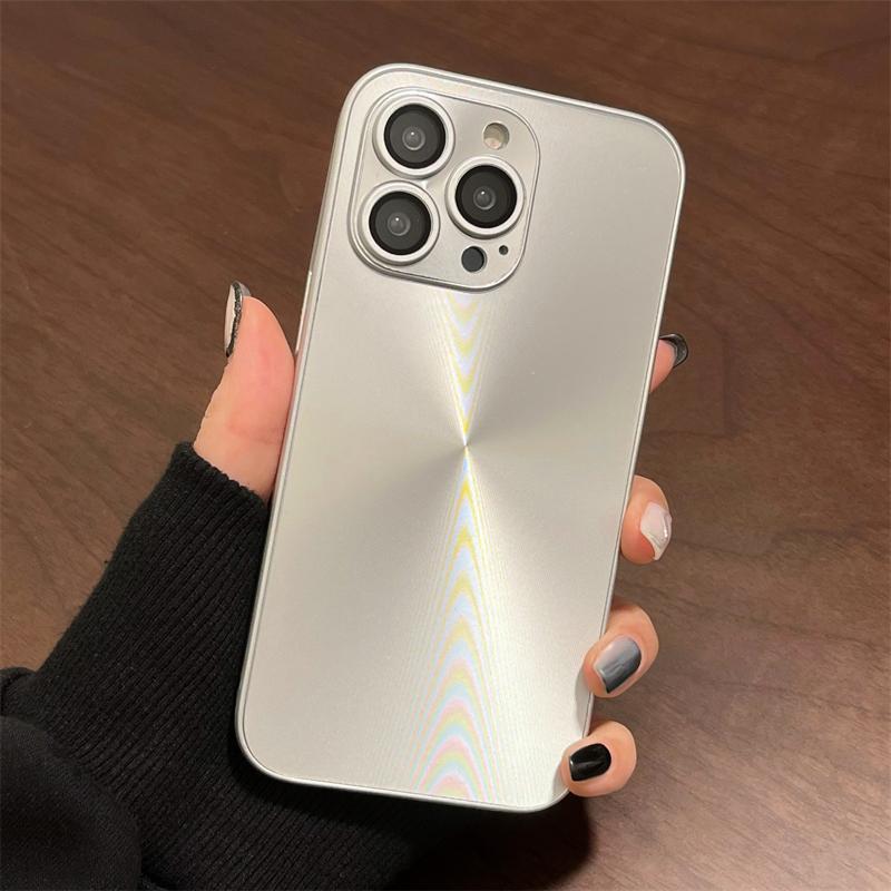 Silicone Laser Glitter Case For iPhone