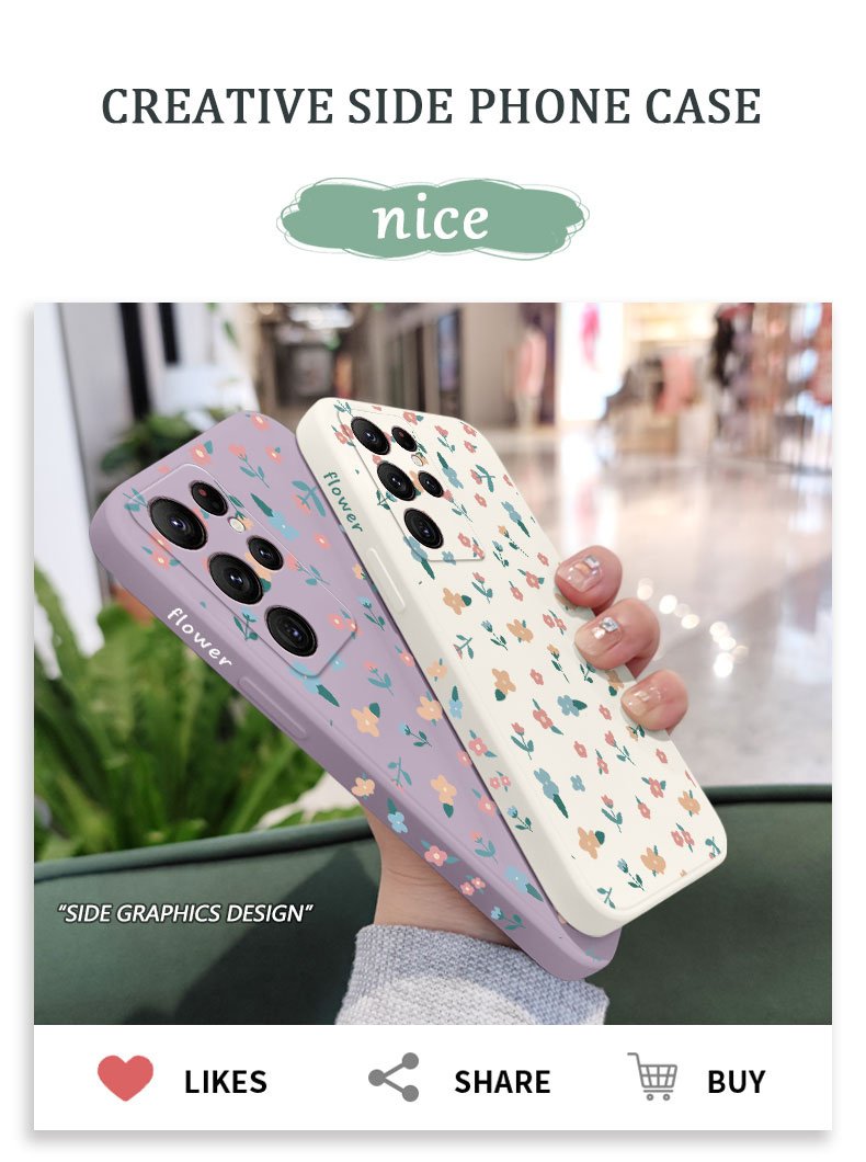 Mini Flowers Phone Case For Samsung Galaxy