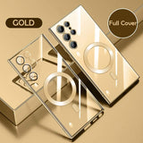 Electroplated Transparent Silicone Case For Samsung
