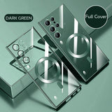 Electroplated Transparent Silicone Case For Samsung