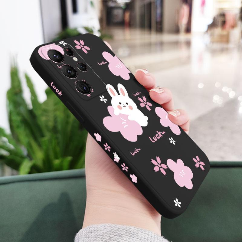 Rabbit Safflower Case For Samsung Galaxy
