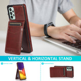 Flip Leather Wallet Case with Credit Card Holder Case For Samsung