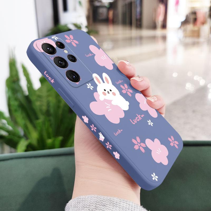 Rabbit Safflower Case For Samsung Galaxy