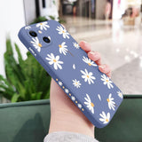 Daisy Flowers Silicone Case For iPhone