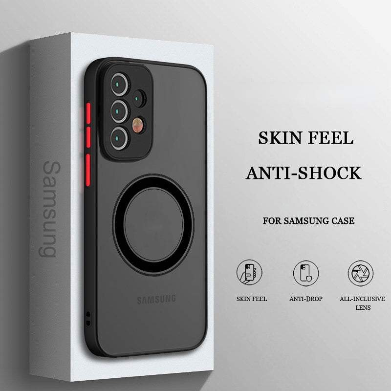 Magnetic Matte Shockproof Case For Samsung